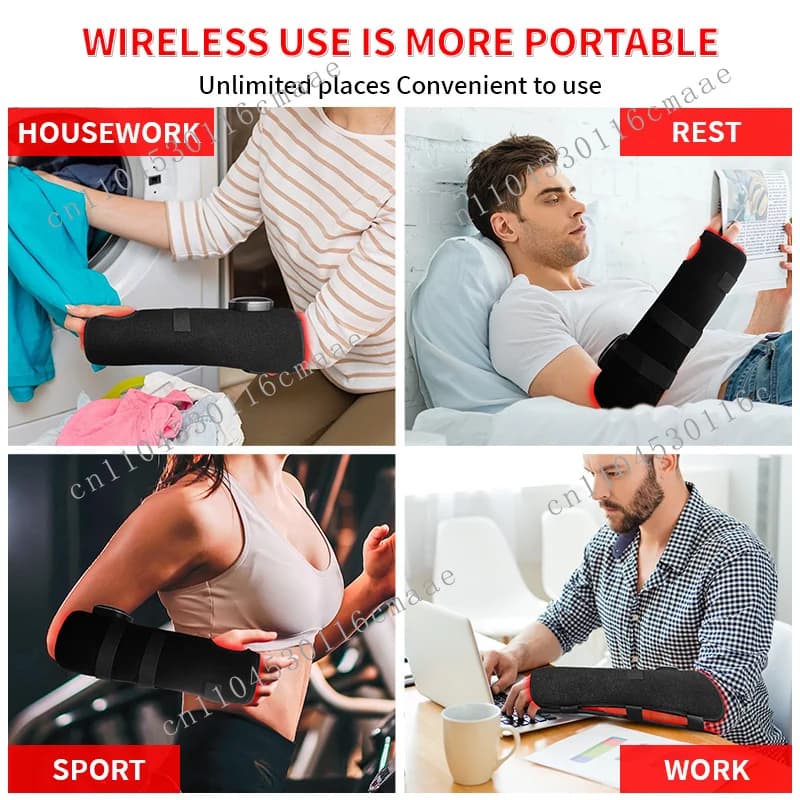 Price Arm Pain Relief Neoprene Light Belt Infrared 630nm 850nm LED Red Light Therapy Wrap Belt
