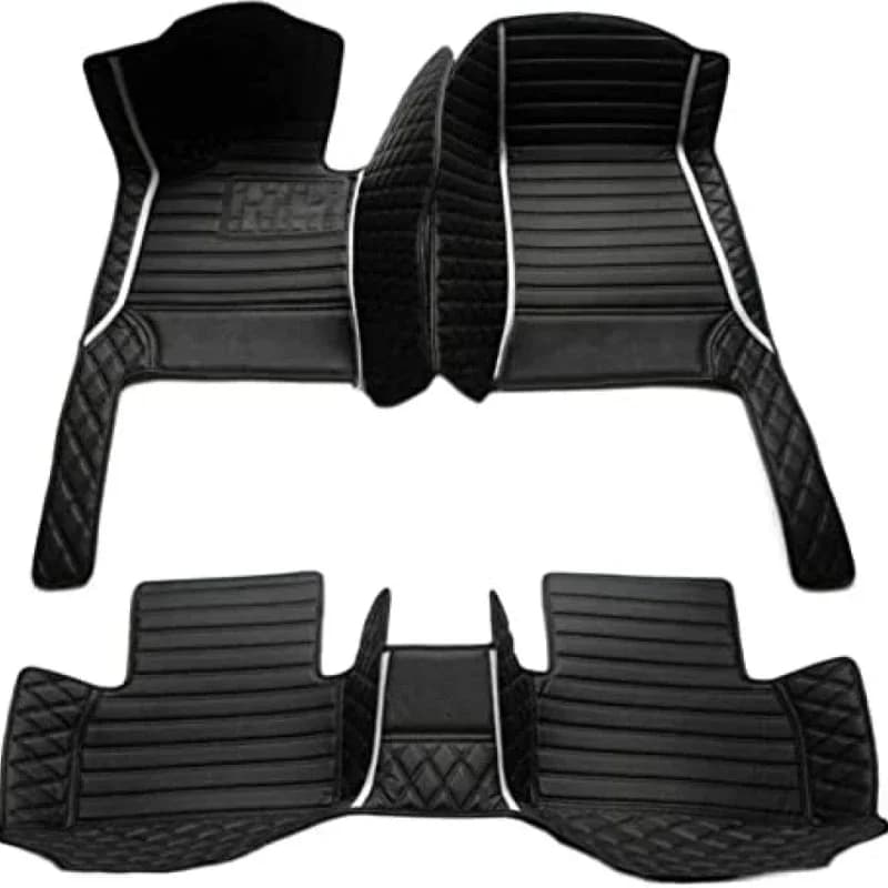 Custom Leather Car Floor Mats For Toyota Yaris Cross 2020~2024 3D AUTO Center Interior Accessories Carpets Rugs Foot Pads