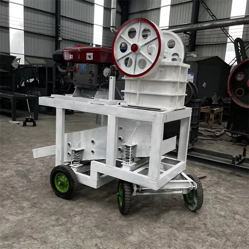 PE150X250 Small Mobile Stone Crushing Machine Jaw Crusher for Gravel Screening And Crushing Plant Best Stone Machinery