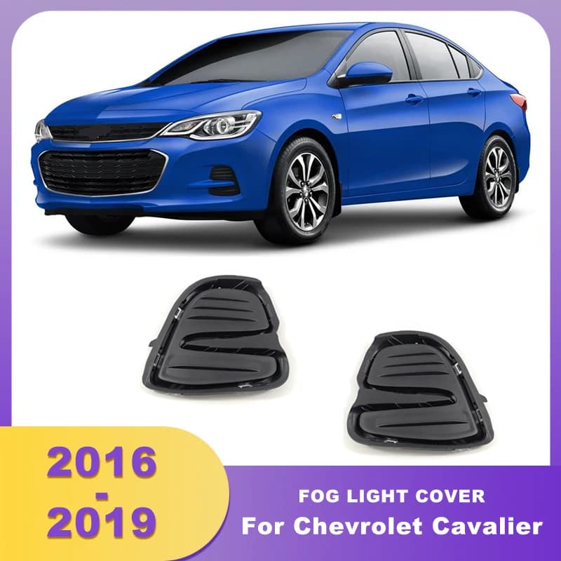 Car Front Bumper Fog Light Cover Frame Lampshade For Chevrolet Cavalier 2016 2017 2018 2019