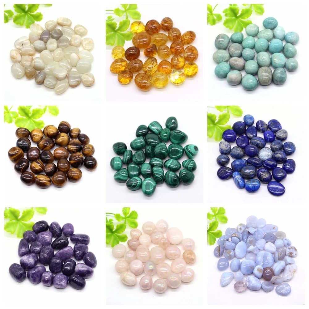 Wholesale Bulk Lots Natural Raw Tumbled Gravel Stone Crystal Polished Gemstones Mineral Specimen Home Tank Aquarium Decoration