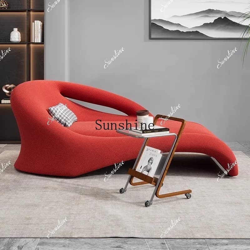 Premium balcony leisure, living room single sofa recliner design, beauty couchP
