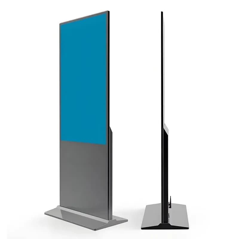 Professional Custom 55 Inch Full HD High Brightness Vertical Kiosk Digital Advertising Display LCD Screens for Signage