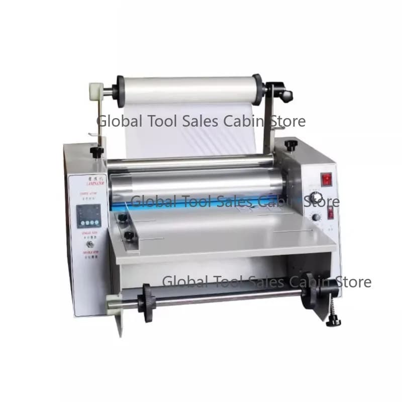 DC-380 Laminating Machine Is a Dual-purpose (single and Double-sided) for Both Hot and Cold Lamination.