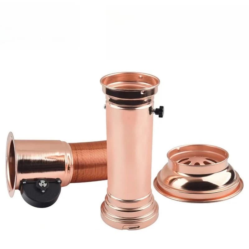 Korean commercial telescopic upper exhaust barbecue shop smoking exhaust equipment