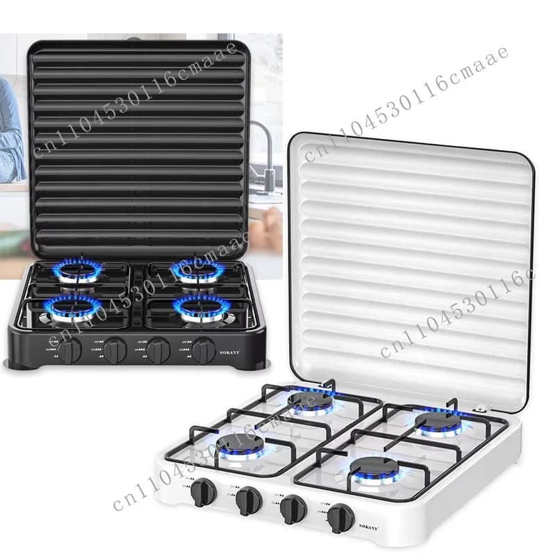 Gas stove Gas stove Four furnaces Stainless steel stove