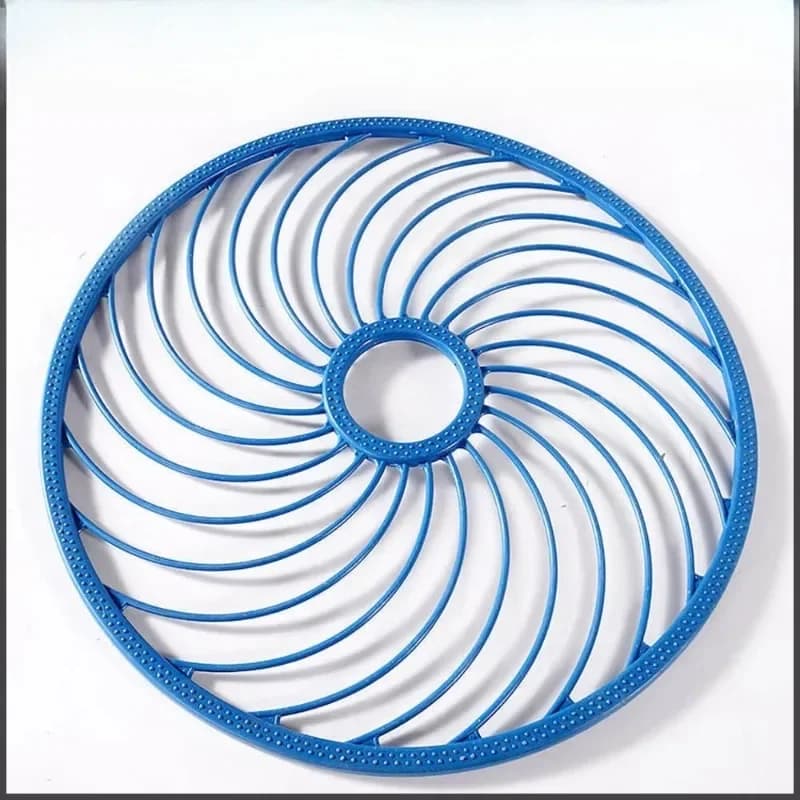 Three-layer biodegradable mesh beach bag nylon double-junction recycled material fish ring hoop