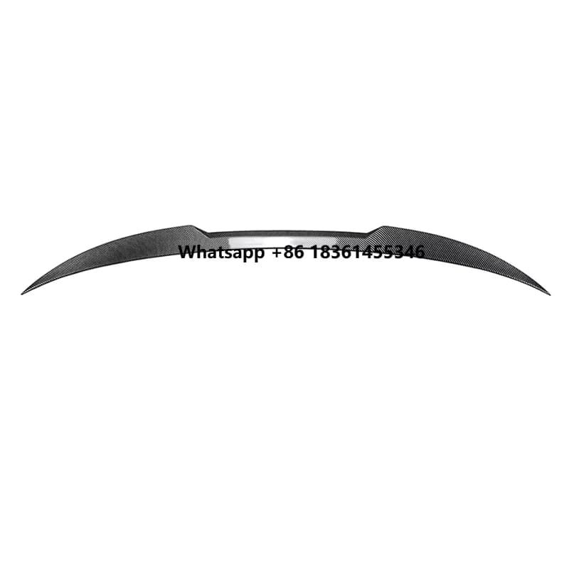 for  X3 G01 Carbon Fiber Rear Trunk Central Spoiler Wing