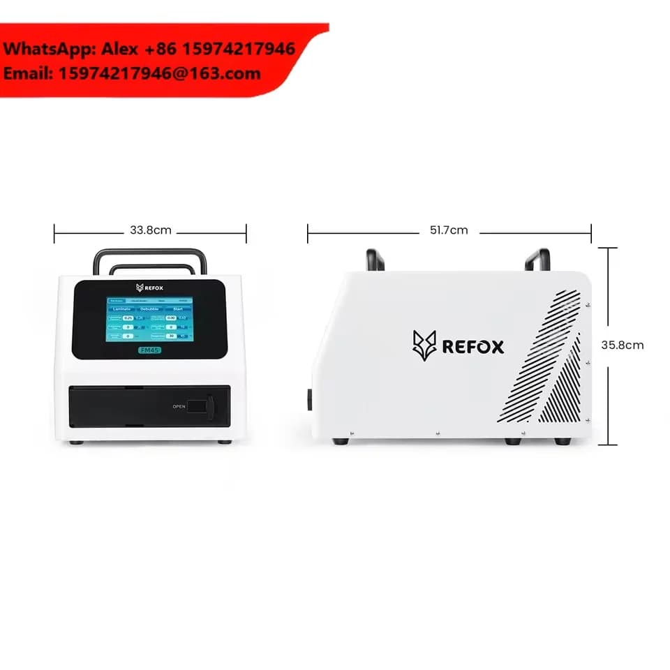 REFOX FM45 Lamination Bubble Remove Machine For 12.9 Inch Screen Refurbish LCD Glass Replacement Phone Repair Tools