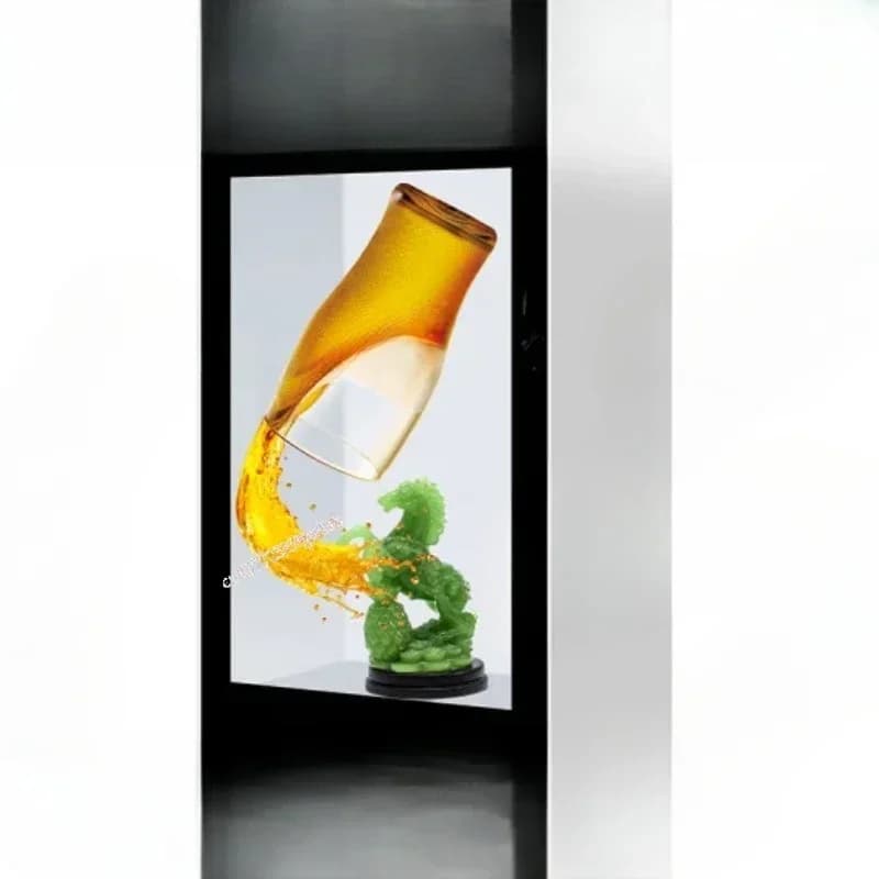 Hot Products Transparent LCD Display Box With Touch Screen, 10.1 ", 3D, Advertising