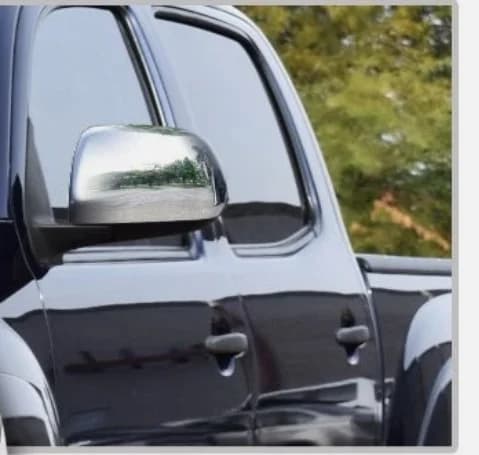 Chrome Side Door Mirror Covers Trims Moulding for Toyota 08-10 Highlander // 11-12 Sienna Premium Parts