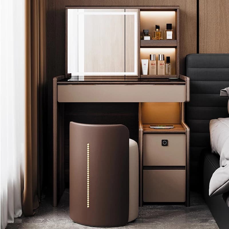 Italian Classic Vanity Table Aesthetic Minimalist Functional Premium Vanity Table With Drawer Coiffeuse De Chambre Furniture