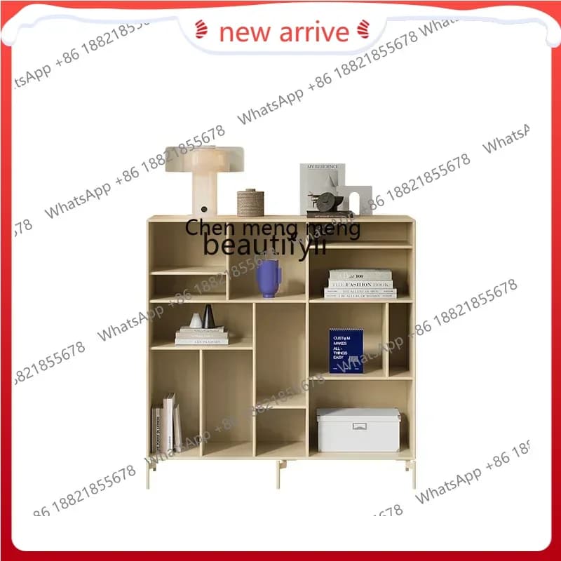 SS ss7486 Nordic minimalist side cabinet study storage, bookcase reading corner cabinet