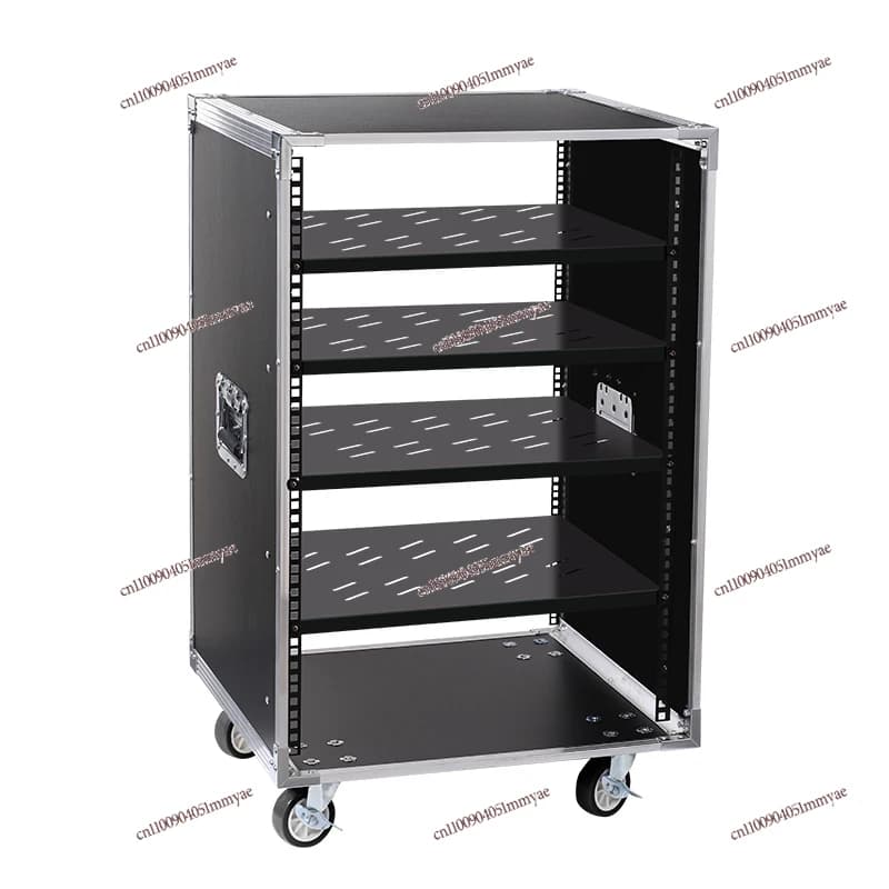 Bestseller Faddish 8U/12U/16U Power Amplifier Cabinet Home KTV Audio Equipment Cabinet Simple Chassis Mixer Shelf Air Case