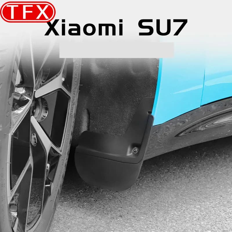 For Xiaomi SU7 2024 2025 Car Styling Mudguards Plastic Fender Cover Flares Splash Guard Cover Mud Flaps Auto Accessories