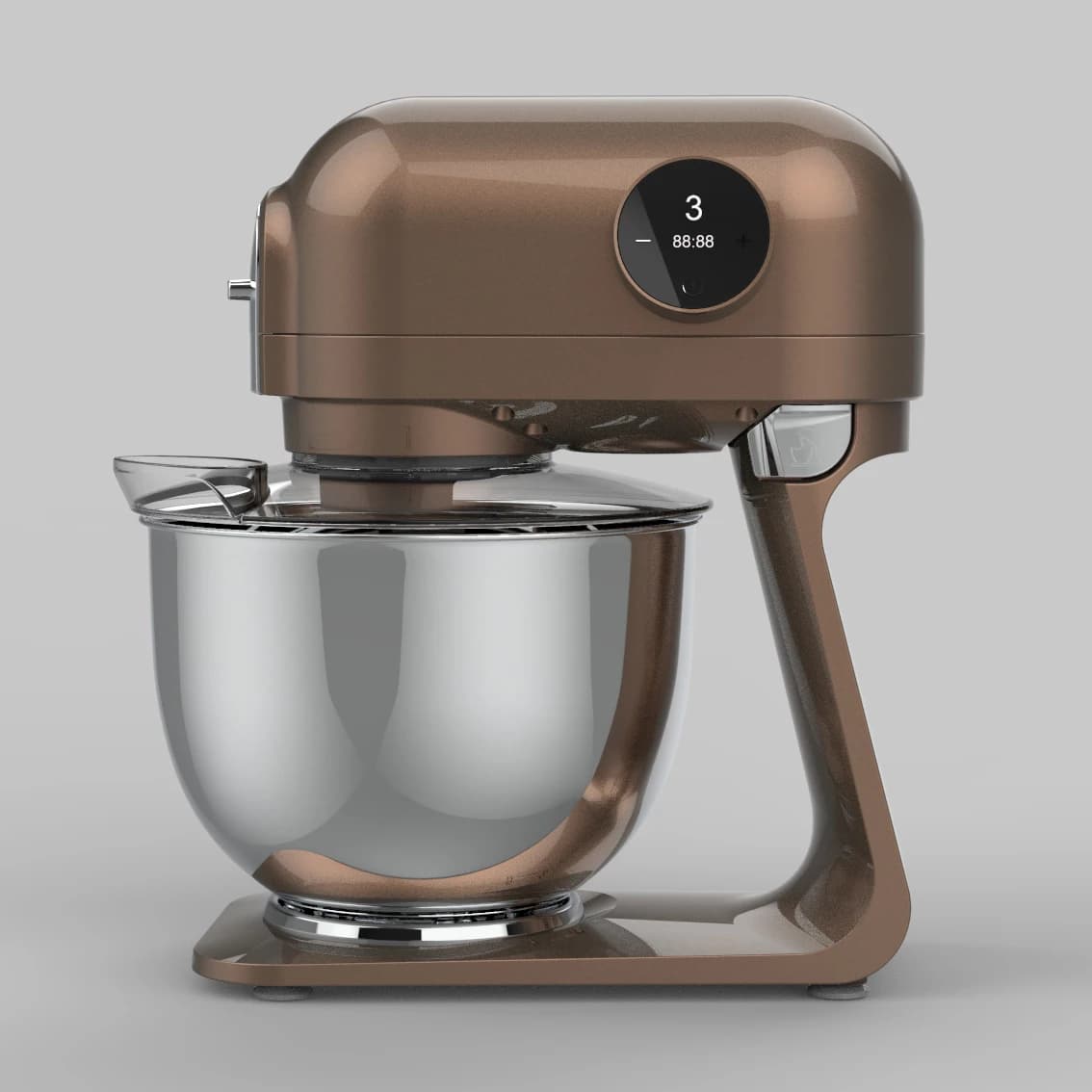 Home Kitchen 1200W Multifunctional Electric Stand Mixer with 5L Mixing Bowl Universal Home Application for Baking