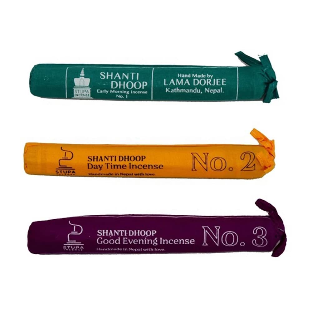1pc, Nepal STUPA morning/daytime/evening incense, Tibetan incense sticks for refreshing, sleep aid, Natural plant herbal incense