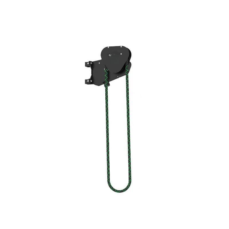Fitness Pulley Rope Climber Resistance Adjustable Tensile Rope Resistance with Elastic Rope Machine Puller