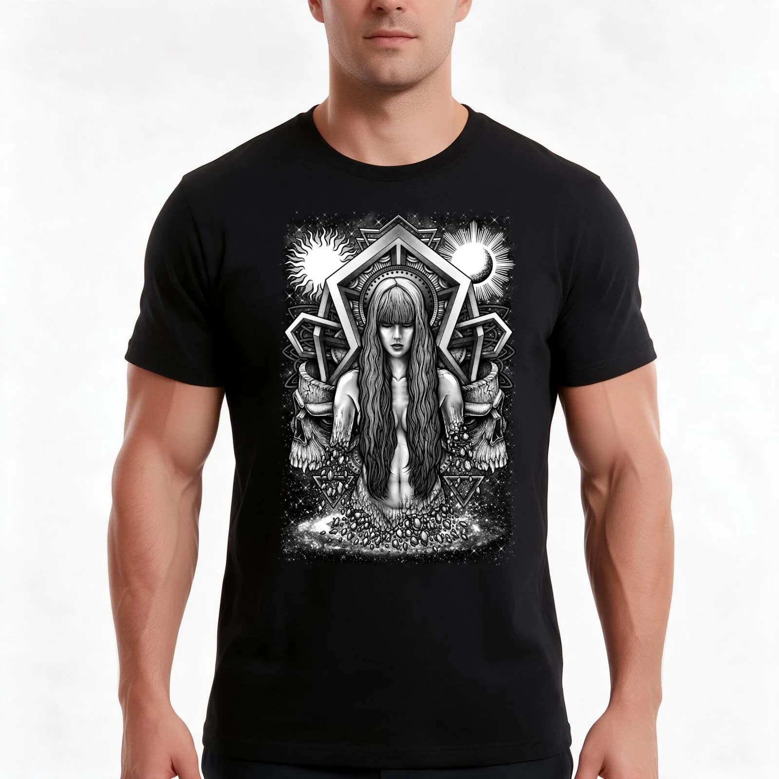 Winya No. 41 T-Shirt, Summer Casual Cotton Tee, Oversized Streetwear Tops, Vintage Graphic Print, Loose Fit Short Sleeve