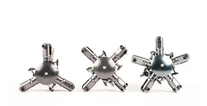 3 4 5 -Blades Metal Main Rotor Head for Align Trex 450 Helicopter KIT E325 Scale Airwolf Md500 Ec-135 RC heli Simulated aircraft