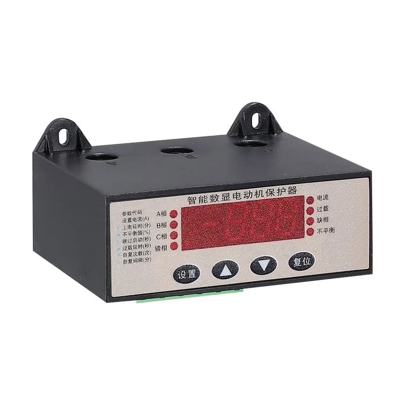 Overload and underload single-phase motor protection 220V intelligent control, motor protector