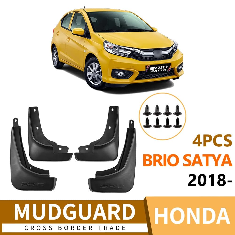 For Honda Brio Satya 2018-2024 Fender Skins Front and Front Tires Car Accessories car accessories mud flaps fender flares