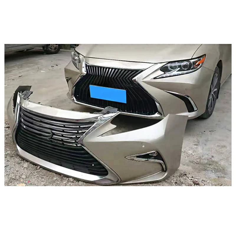 High Quality F-sport Style Body Kit Fit for ES 2013-2017 Upgrade to 2018 Version Includes Front Bumper, Grille and Headlights