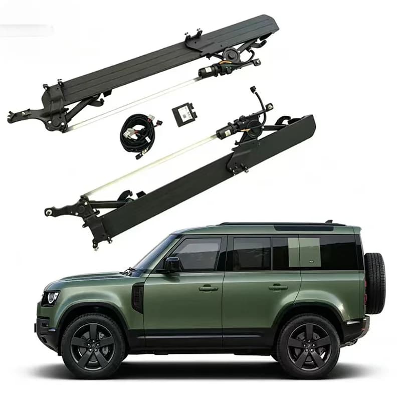 High Quality Off‑Road Electric Side Step Running Boards Bar Body Kit Fit for Defender 90 110 130
