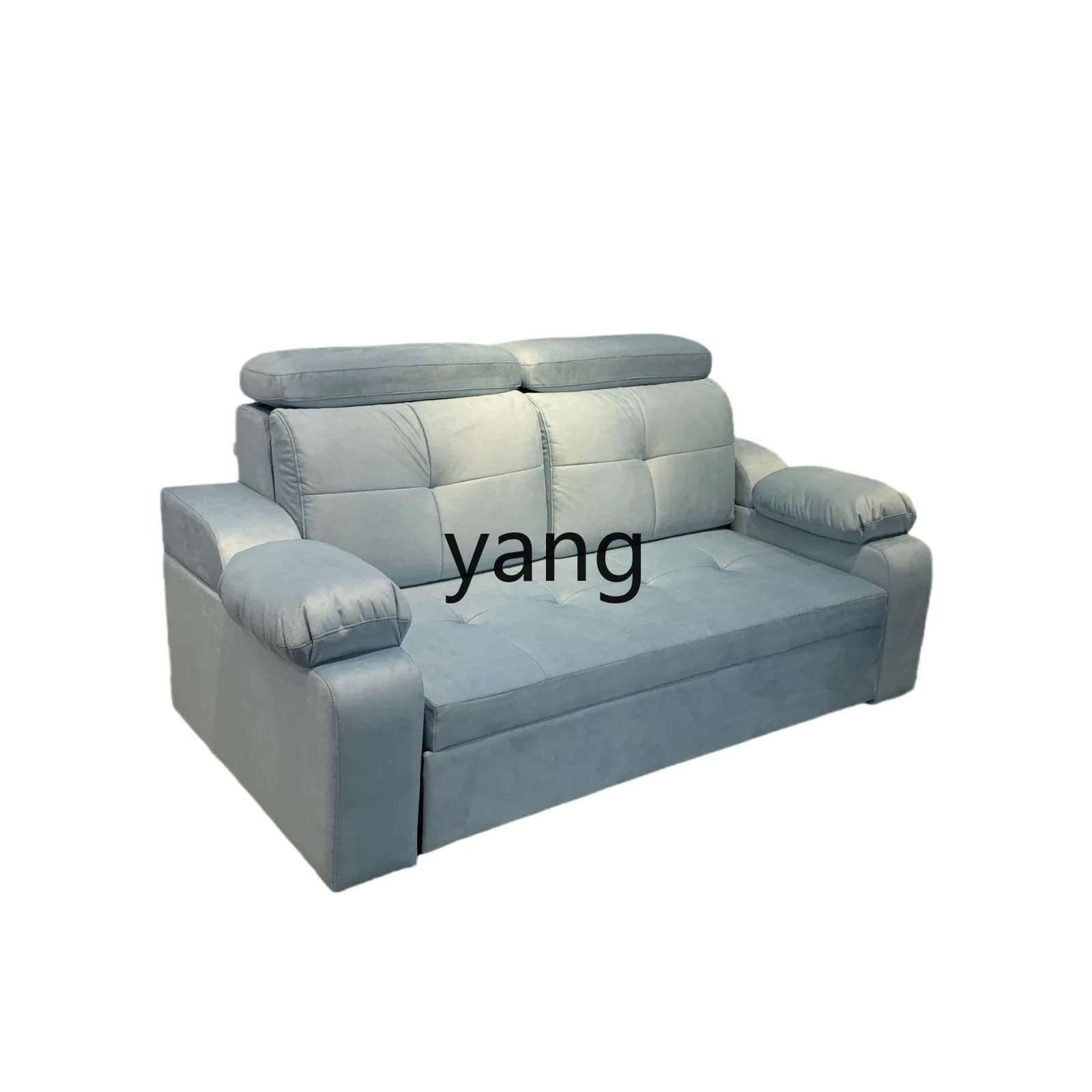 LH folding sofa bed, small apartment living room study multi-functional sofa bed