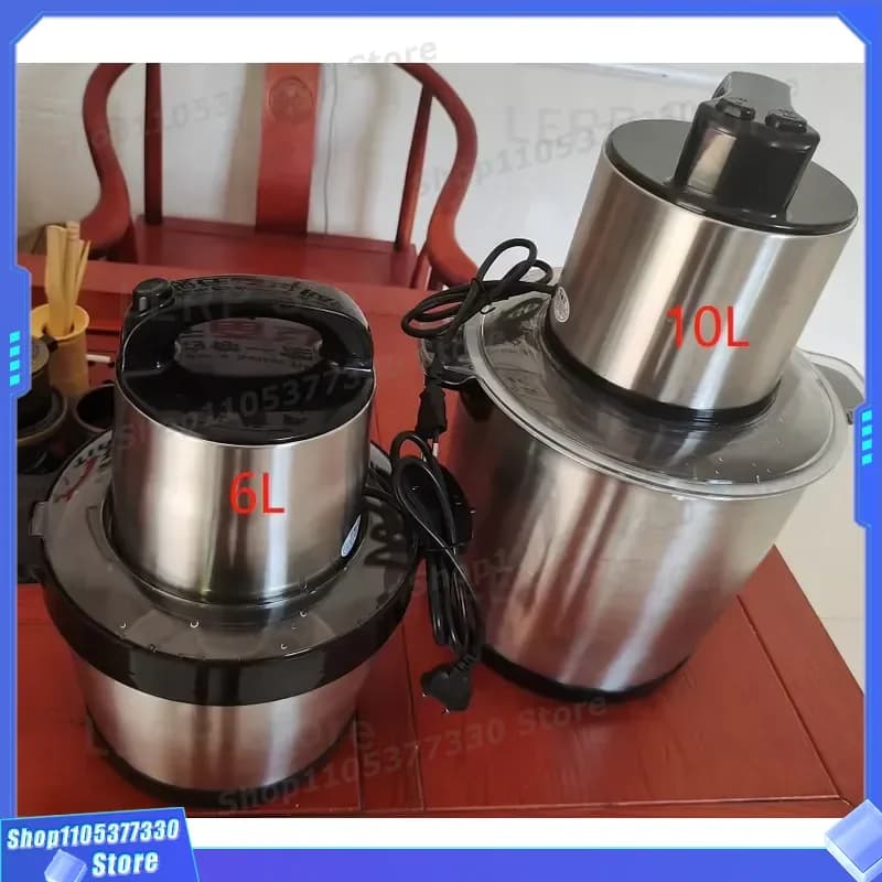 6L 10L Electric Yam Pounder Meat Grinder Fufu Blender Machine for Ghana Nigeria Kitchen Appliance Heavy Duty Food Processor