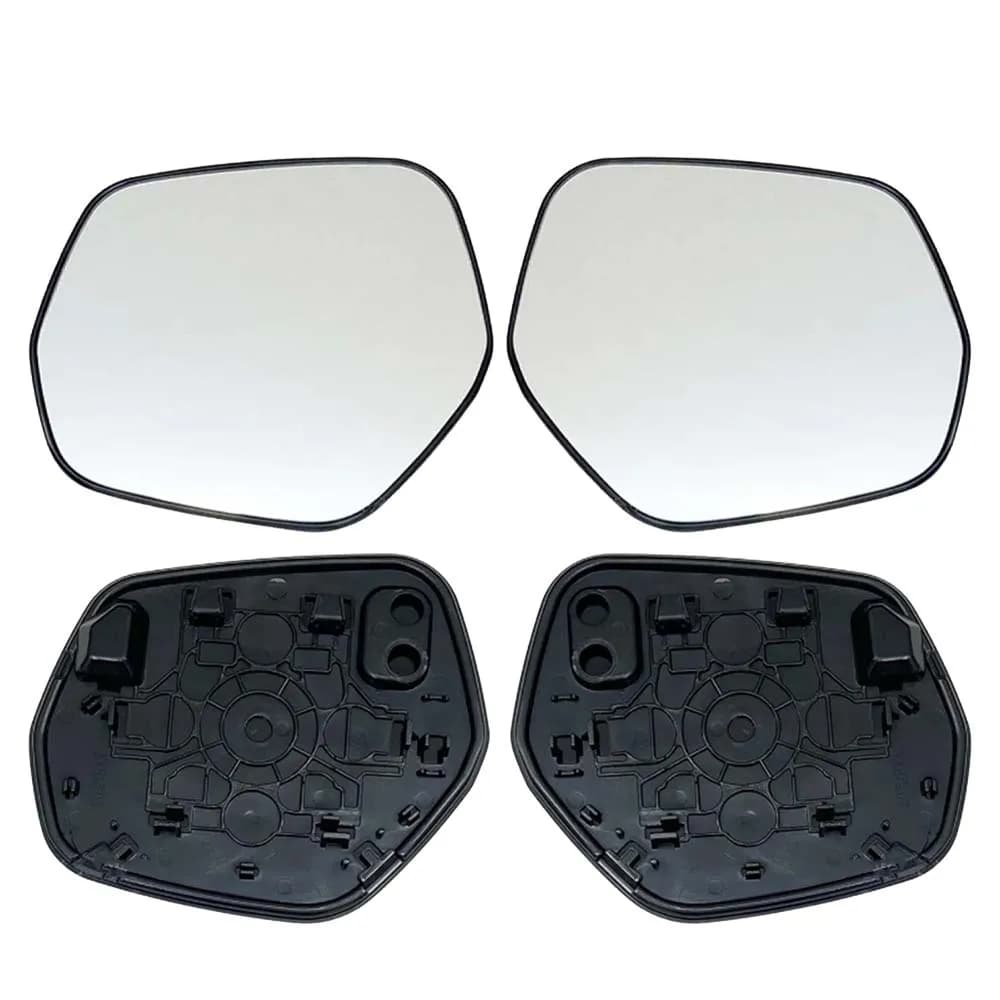Car Wide Angle Heated Rearview Mirror Lens For Honda Vezel XRV HR-V 2014-2022 Cars Accessories Upgrade Mirrored Glass