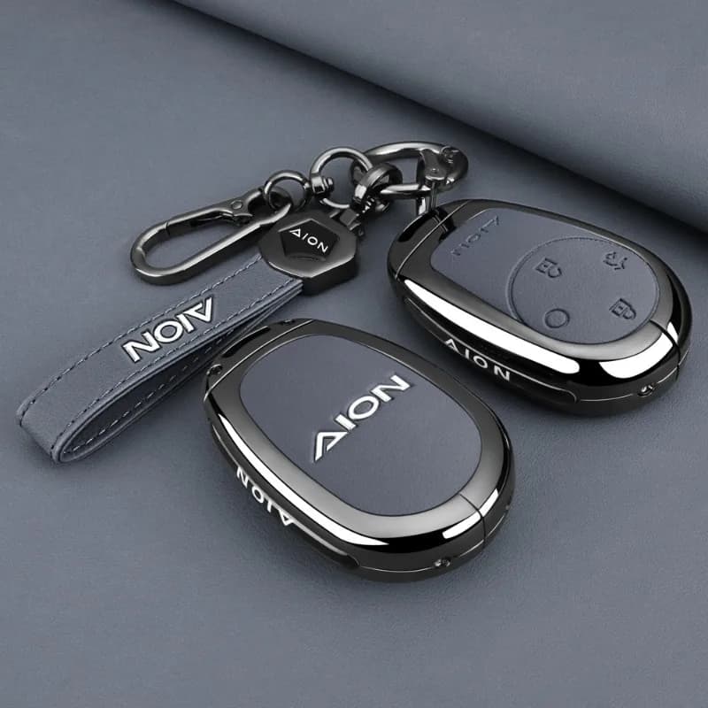Premium Zinc Alloy Key Cover Case for Aion RT/AION V/AION UT/AION Y (2025) - Protective Key Fob Shell