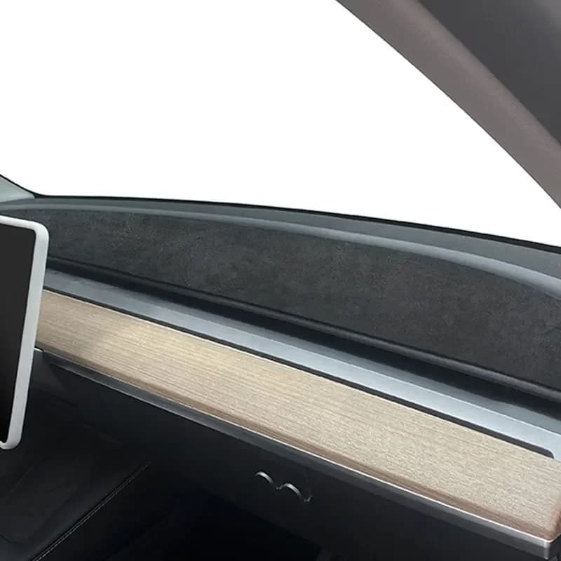 Car Dashboard Decorative Cushion For Tesla Model 3 2017-2023 Center Console Light-Proof Pad Model Y Non-Slip Mat