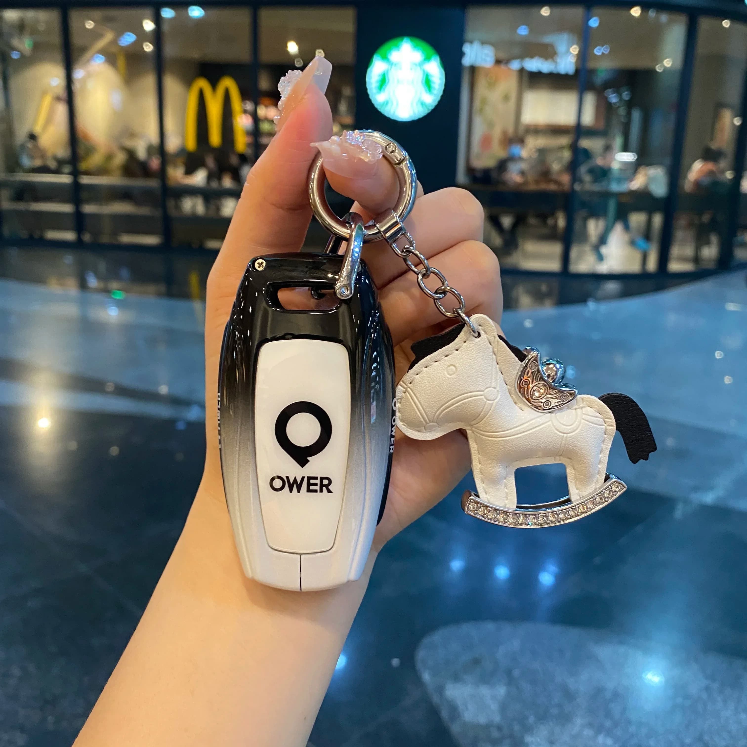 Zinc Alloy Car Remote Key Case Cover For Great Wall Cannon POWER 2022 H6 Cannon P Series M4 Hover Keychain 3/4 Buttons