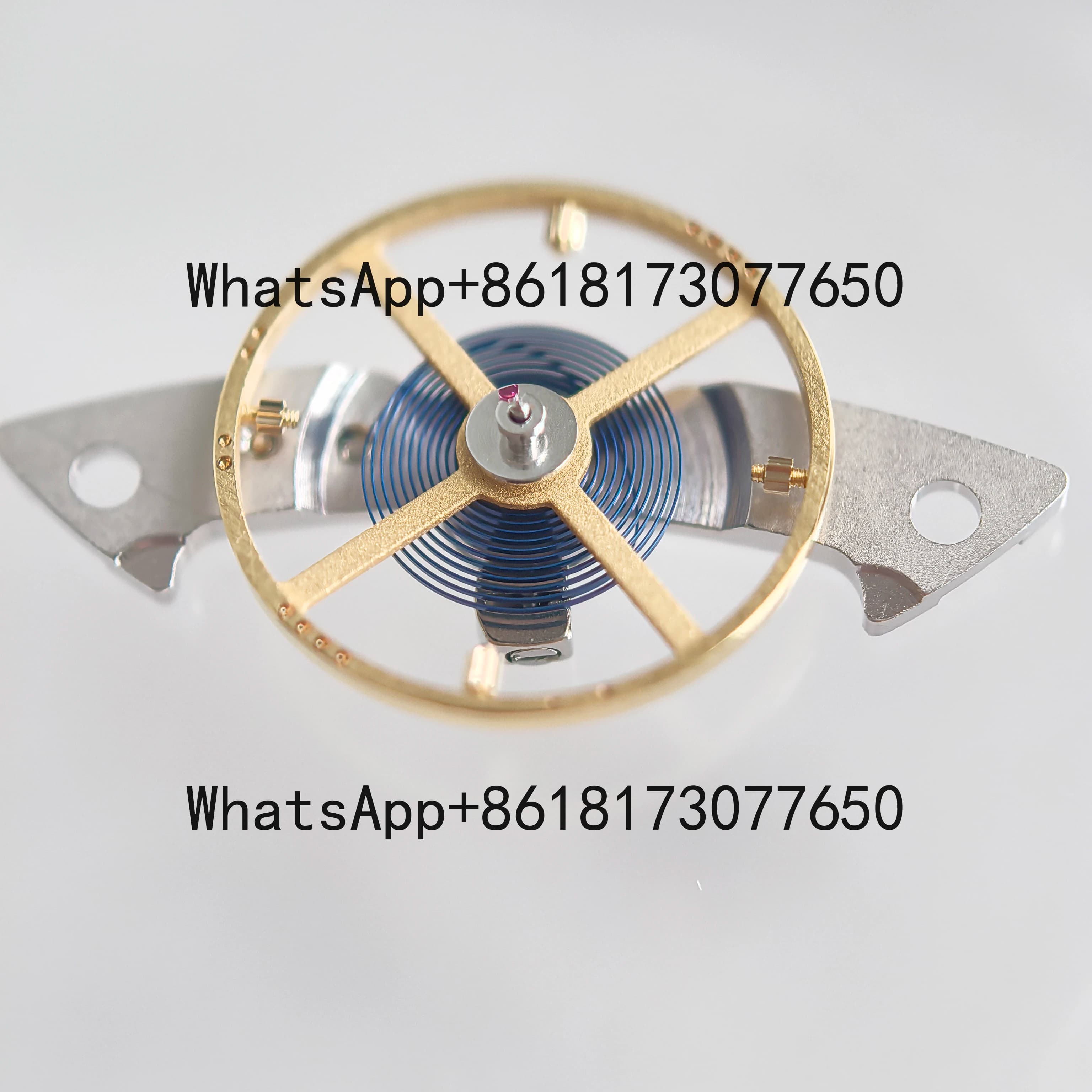 Mechanical Watch Balance Wheel  Blue Hairspring with Bridge for Original 3135 Watch Movement  Repair Tool for Watchmaker