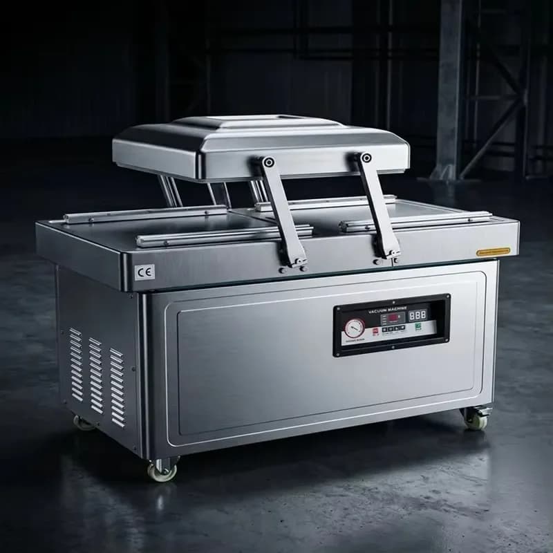 Industrial Professional Commercial CE Double Chamber Vacuum Packing Machine for Food Meat & Vegetable Sealer