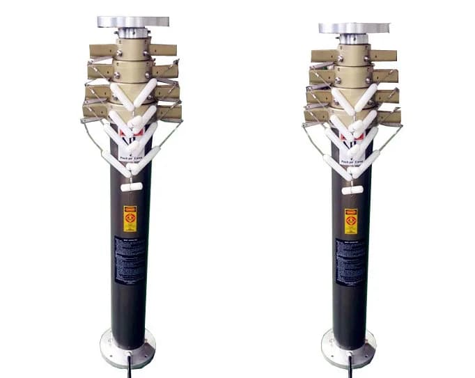mobile telescopic tower lift platform cctv camera mast pole