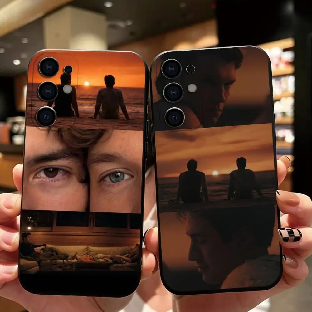 Romance series Heated Rivalry Phone Case Black Silicone Soft For Samsung S26,S25,S24,S23,S22,S21,S30,Ultra,Plus,Fe,Lite Gift