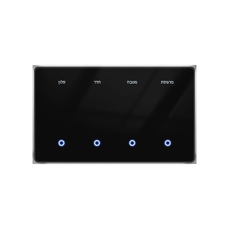 Doodle smart touch screen switch DIY custom name tempered glass voice remote control panel