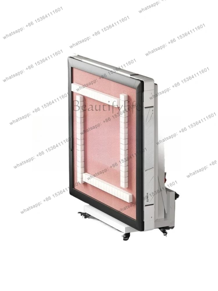 Cabinet Depth 42CM Mini Mahjong Machine Automatic Household Folding Cabinet Storage Mahjong Table