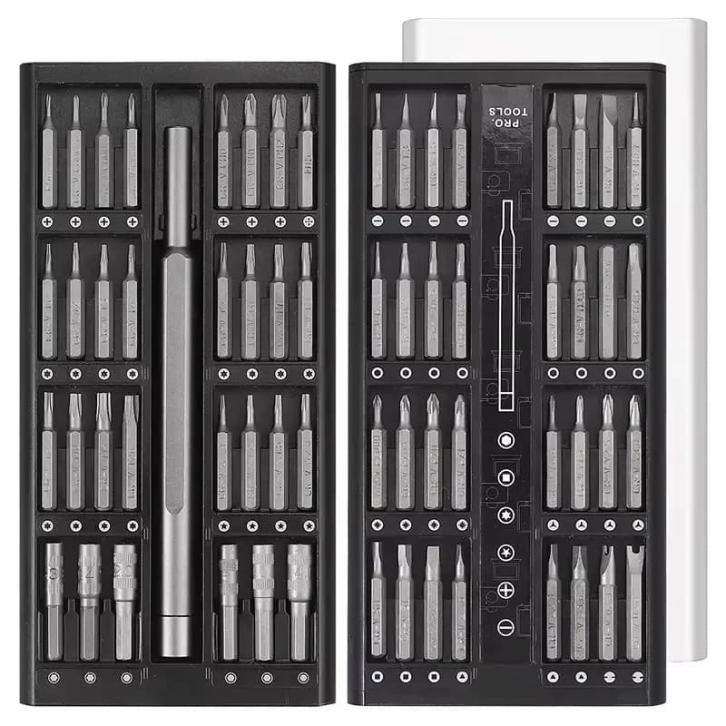 63-in-1 Small Precision Screwdriver Set for Computers Mobile Phones and Glasses Professional Mini Magnetic Repair Tool Kit