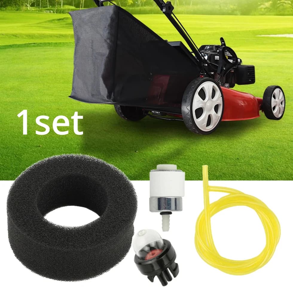 1set Brushcutter Lawnmower Primer Bulb Air Filter Fuel Line Replacement Accessories For Ryobi 410r 280r 700r 704r 705r 720r 725r
