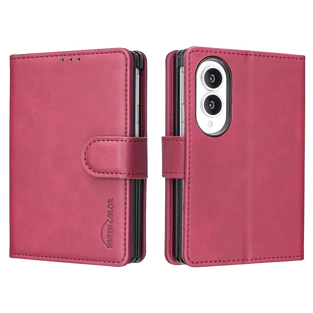 For Samsung Galaxy Z Fold 8 Wide ZFold8 Case Skin-Friendly Luxury Matte Leather Flip Wallet Card Slot Shockproof Back Cover