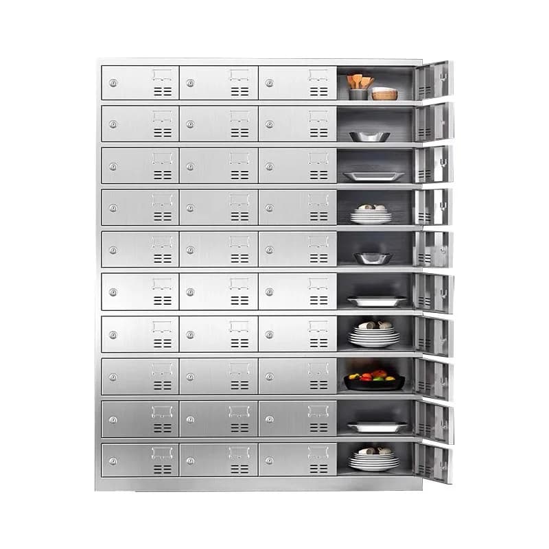 Canteen dish cabinets, school sideboards, restaurant staff plate cabinets, lockers