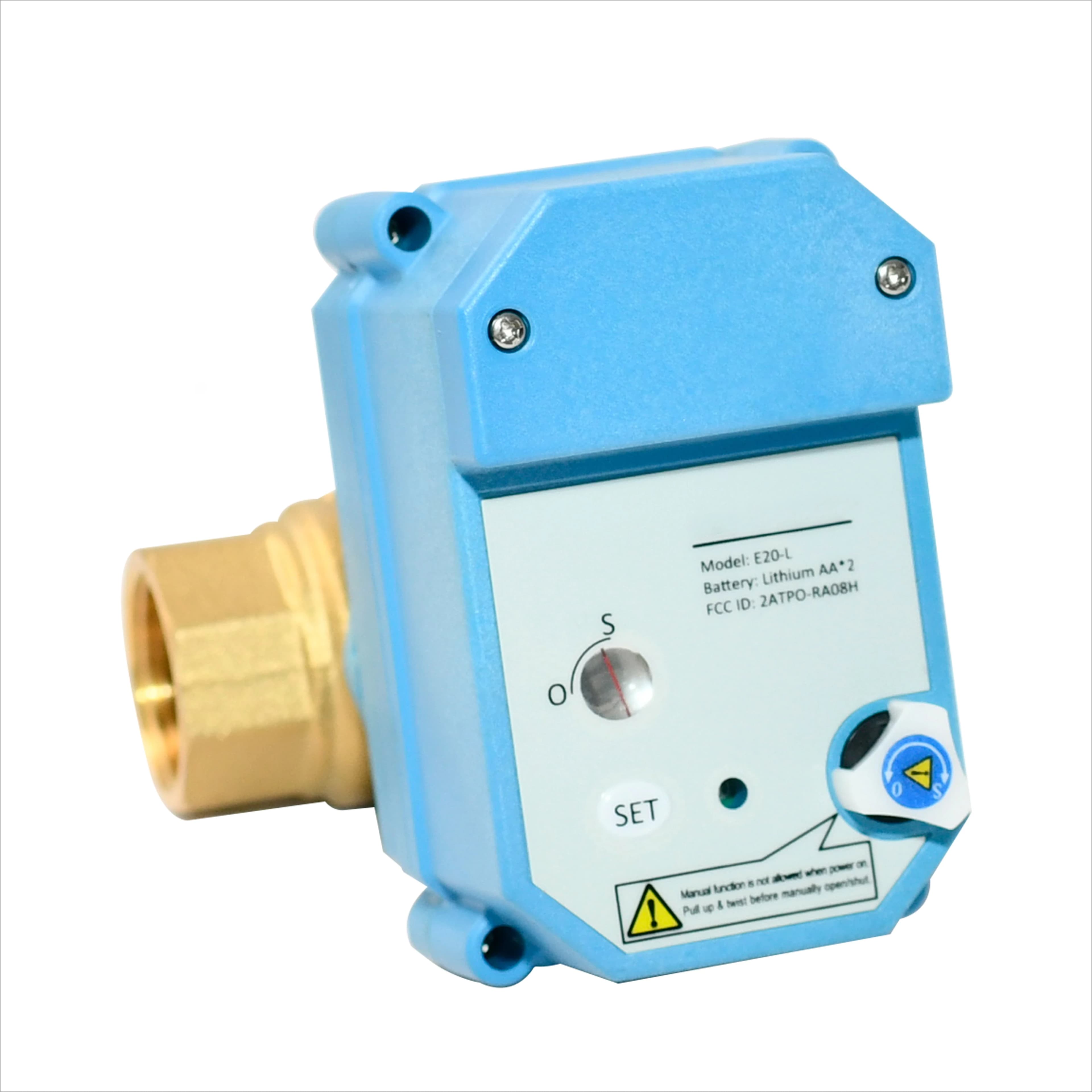 Flow E20-T20-B2-B DN20 NPT SS304 915 MHz Electric Valve Intelligent Electric Valve High Efficiency Water Managements
