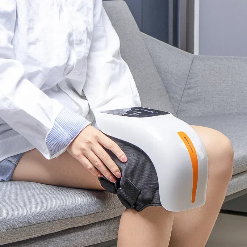 Physiotherapy Thermal Electric Knee Massager Pain Relief Machine with Joint Pain Relief Therapy Heating