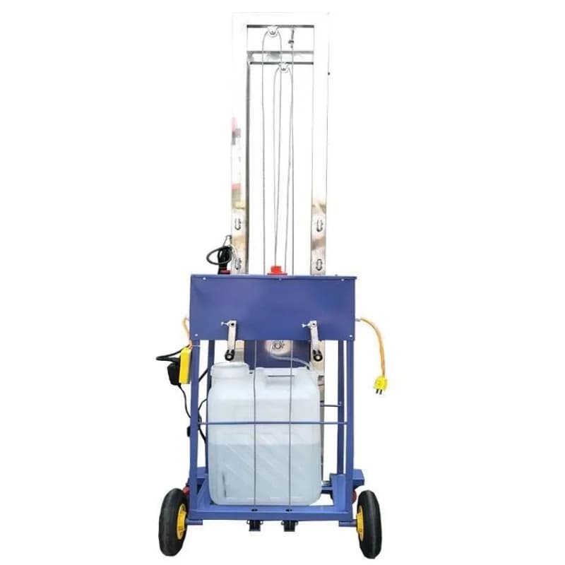 Concrete power-on grooving automatic plumber single and double piece