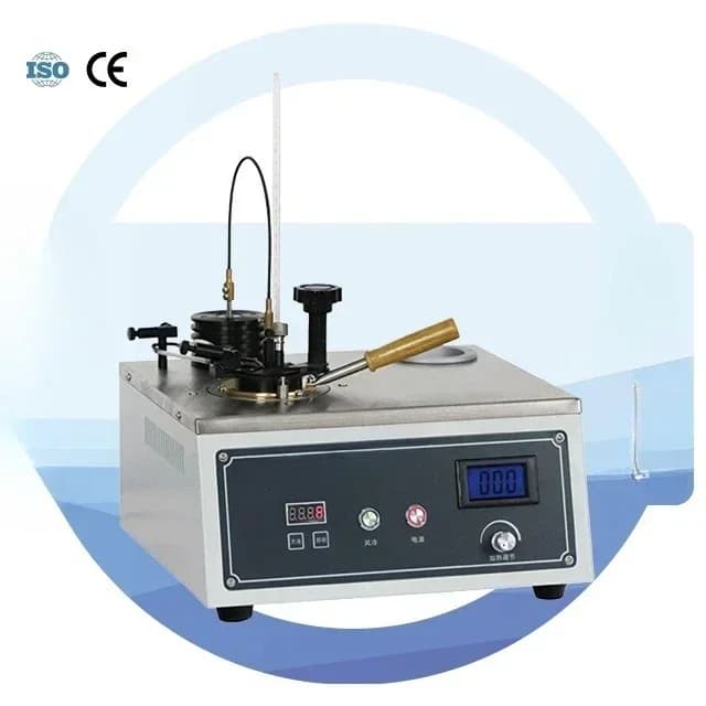 Close Cup Flash Point Tester Adjust by Manual Heating Mechanical Drive Stirring Flash Point Tester