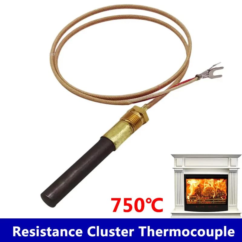 750 Degree Millivolt Replacement Thermopile Generators Used on Gas Fireplace / Water Heater / Gas Fryer Cluster Thermocouple