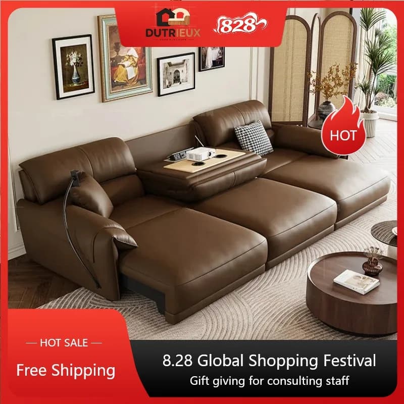 Designer Display Electric Sofa Armrest Full Size Oversized Loveseat Recliner Sofa Hotel Sleeper Luxury Divano Di Lusso Furniture